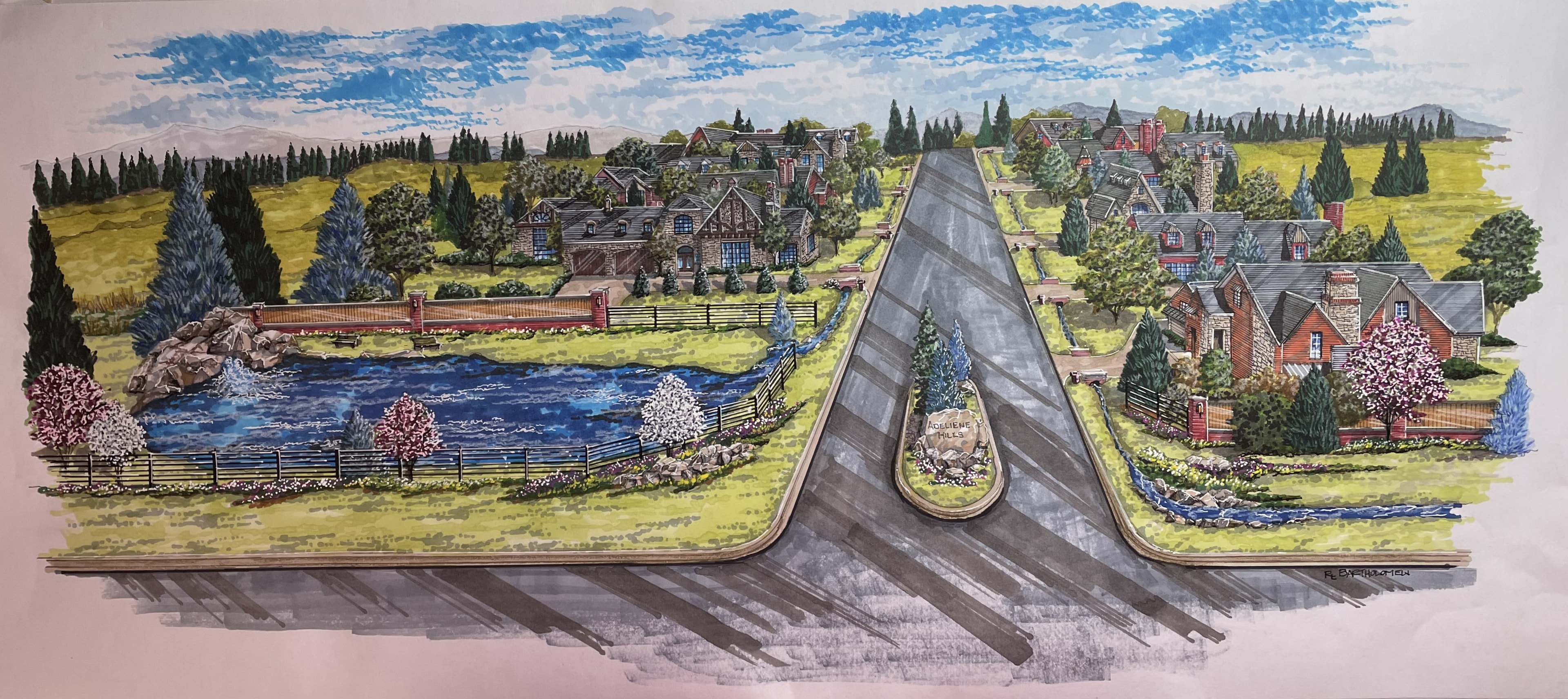 Adeleine Hills community flyer